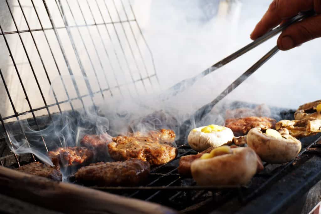 receta de comida a la parrilla