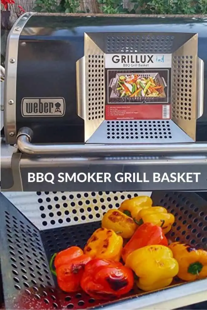 Grillux bbq dohányzó grill kosár