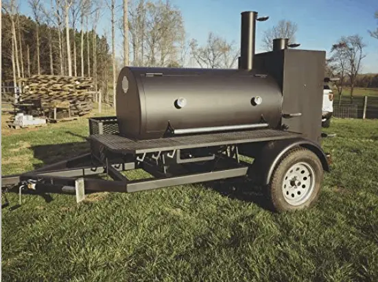 Custom bbq smokers trailer
