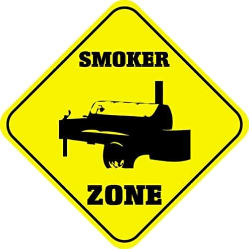 Smoker zone decal