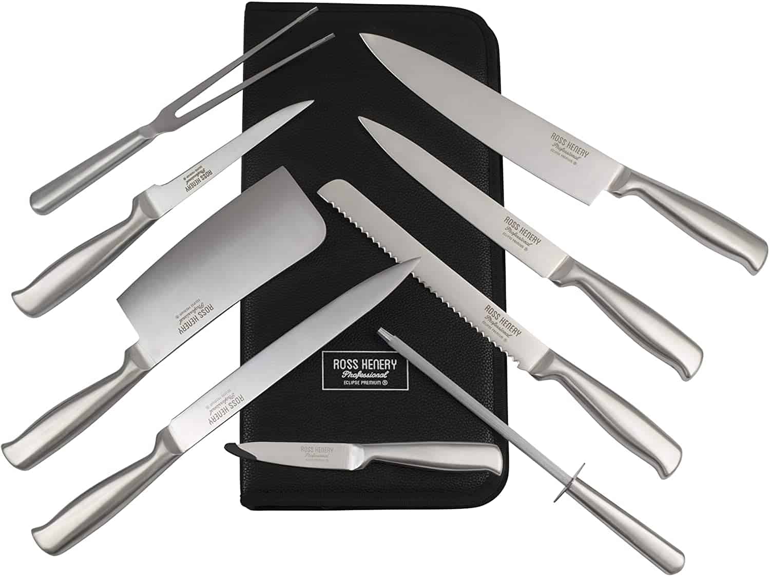 Best complete knife set & best for pitmasters: Ross Henery Eclipse Premium