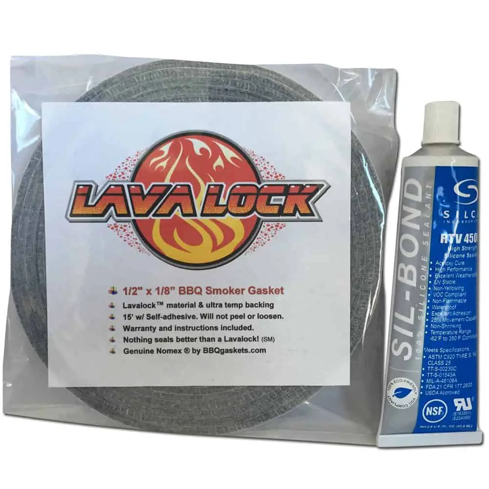Lavalock black bbq smoker sealer