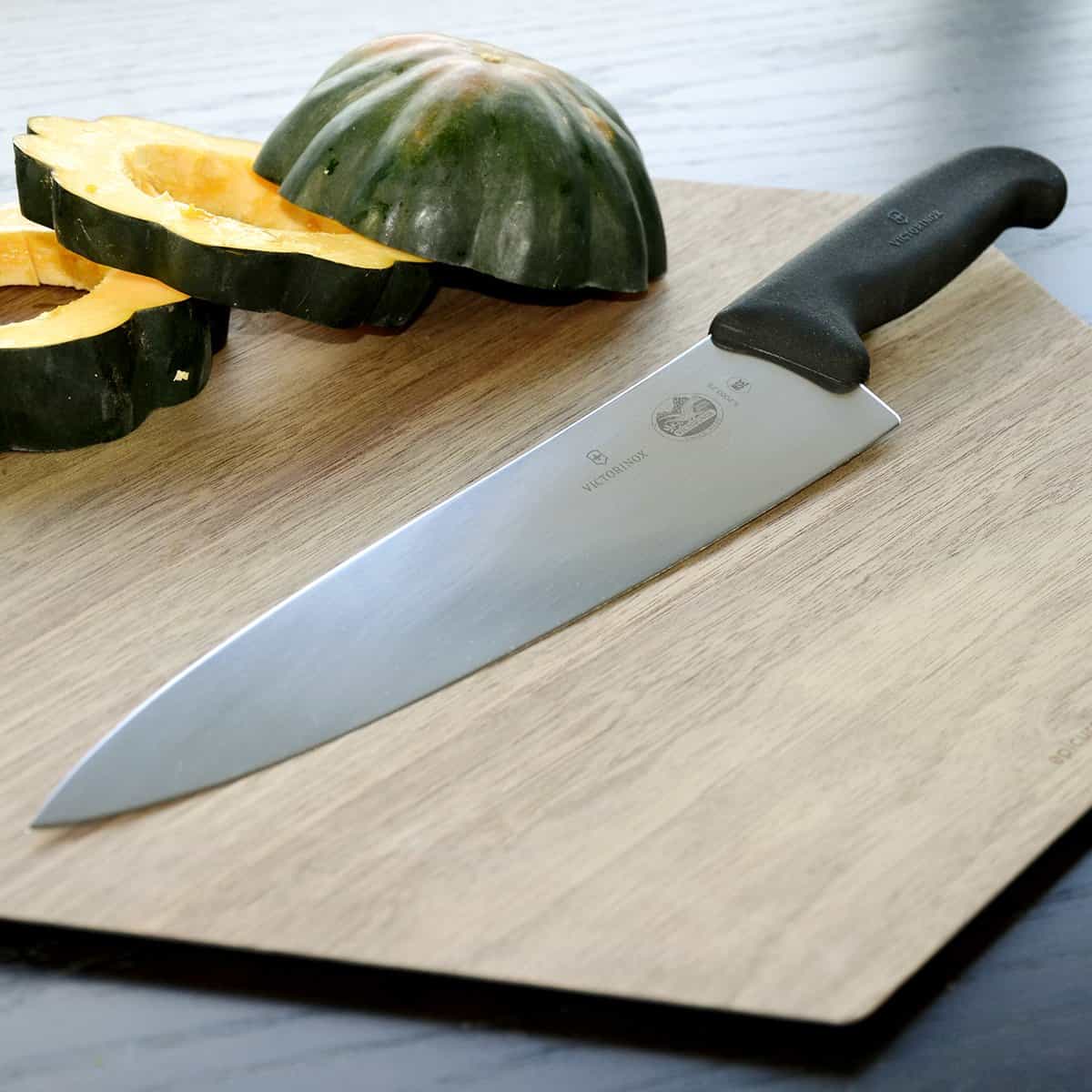 The Victorinox 10-inch Fibrox Pro Chef’s Knife for bbqing