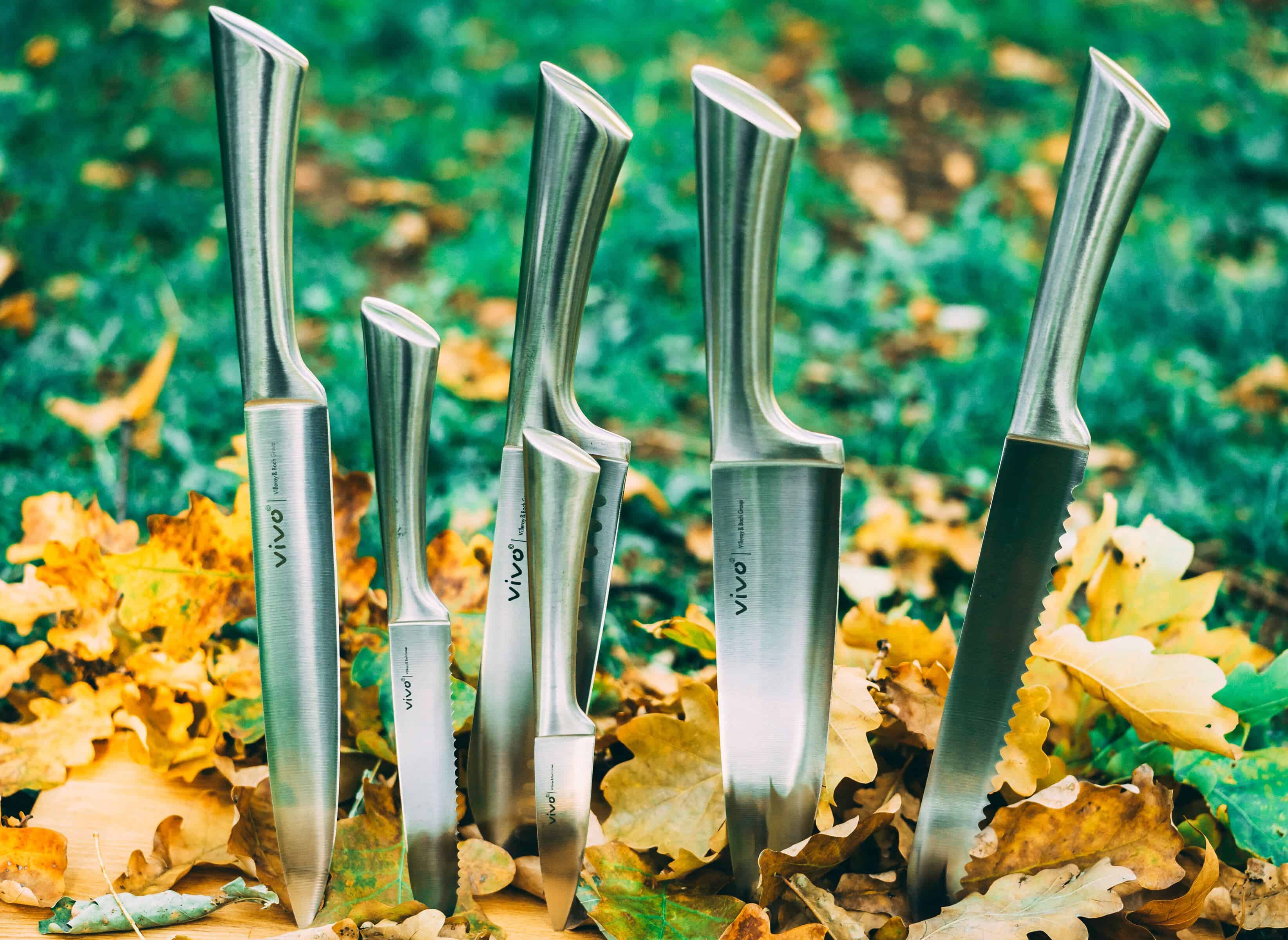 a set of knives