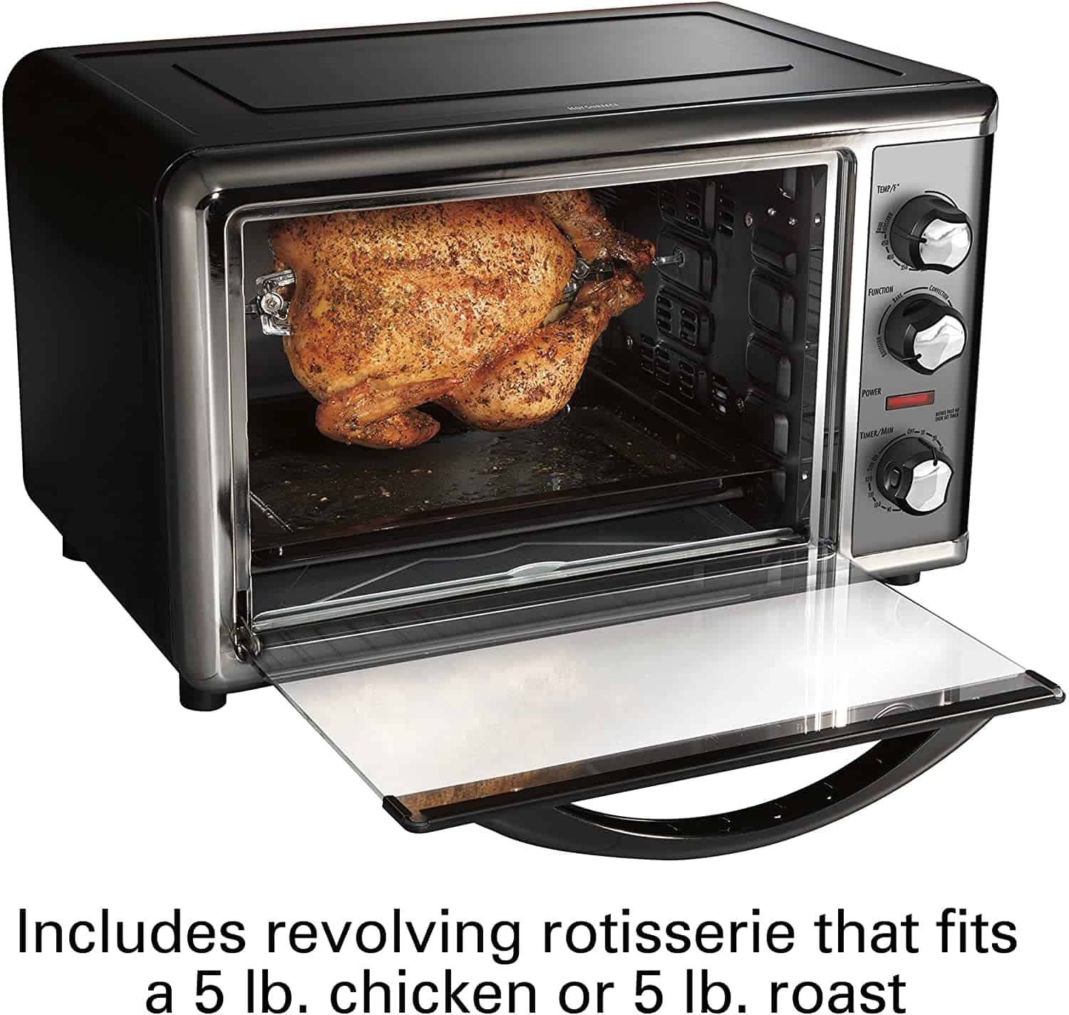 Best Rotisserie oven: Hamilton Beach 31104D Countertop