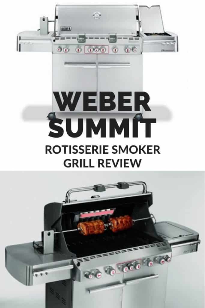 Weber summit rotisserie smoker grill review