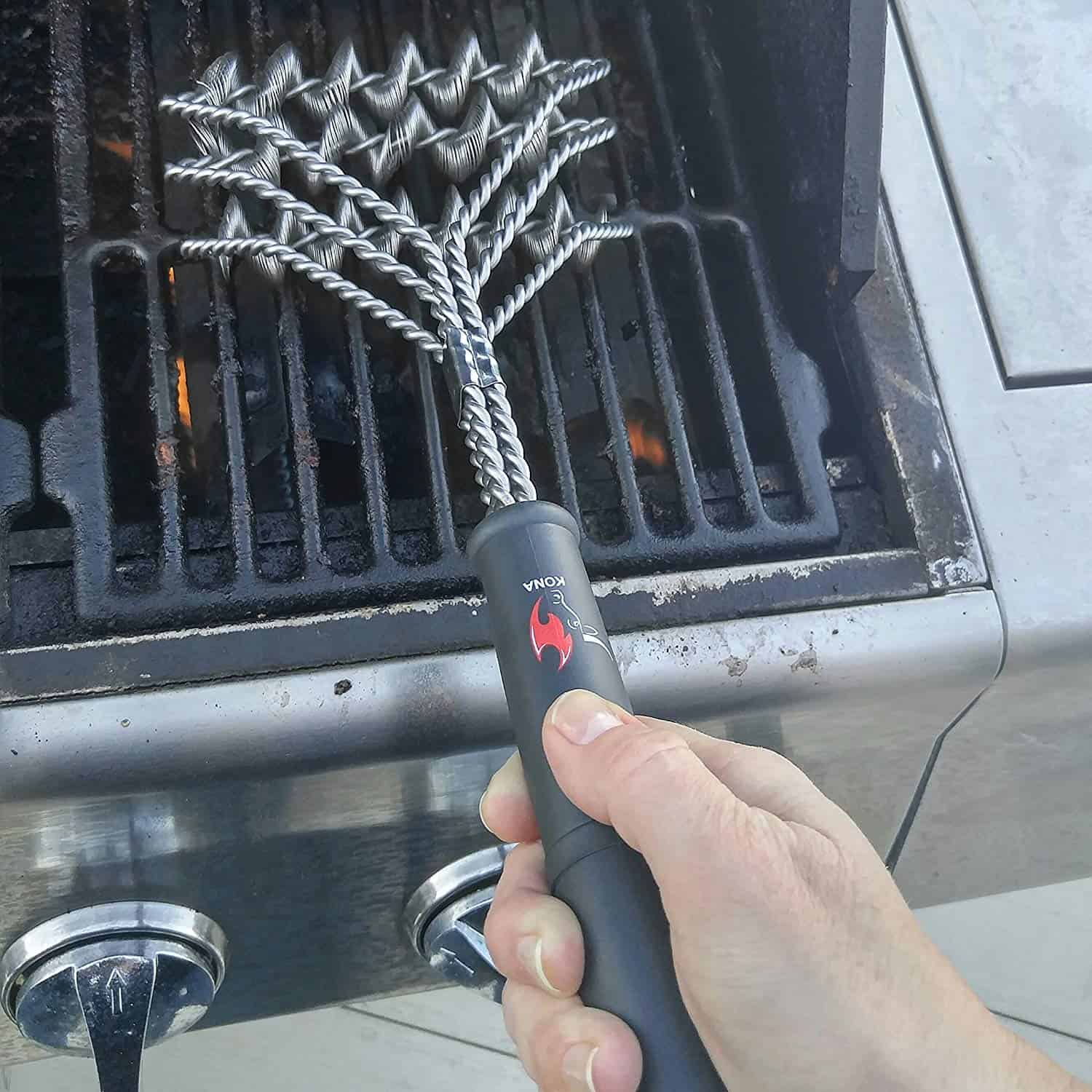 Kona grill steel brush