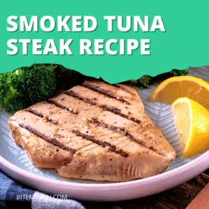 Amazing smoked tuna steak recipe