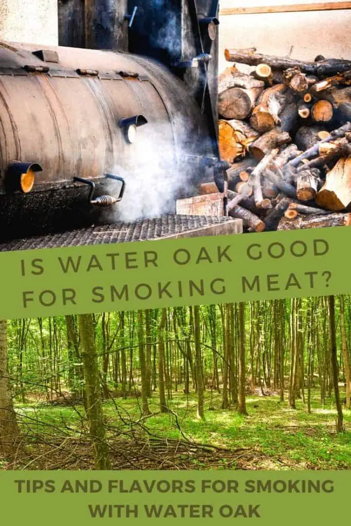 Can you smoke meat with water oak