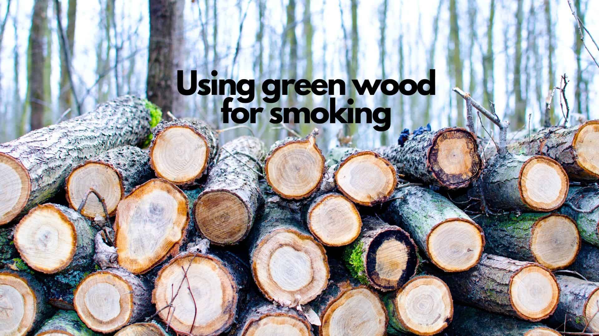 Can I Use Green Wood For Smoking Experts Say Yes Can I Use Green Wood For Smoking Experts Say Yes
