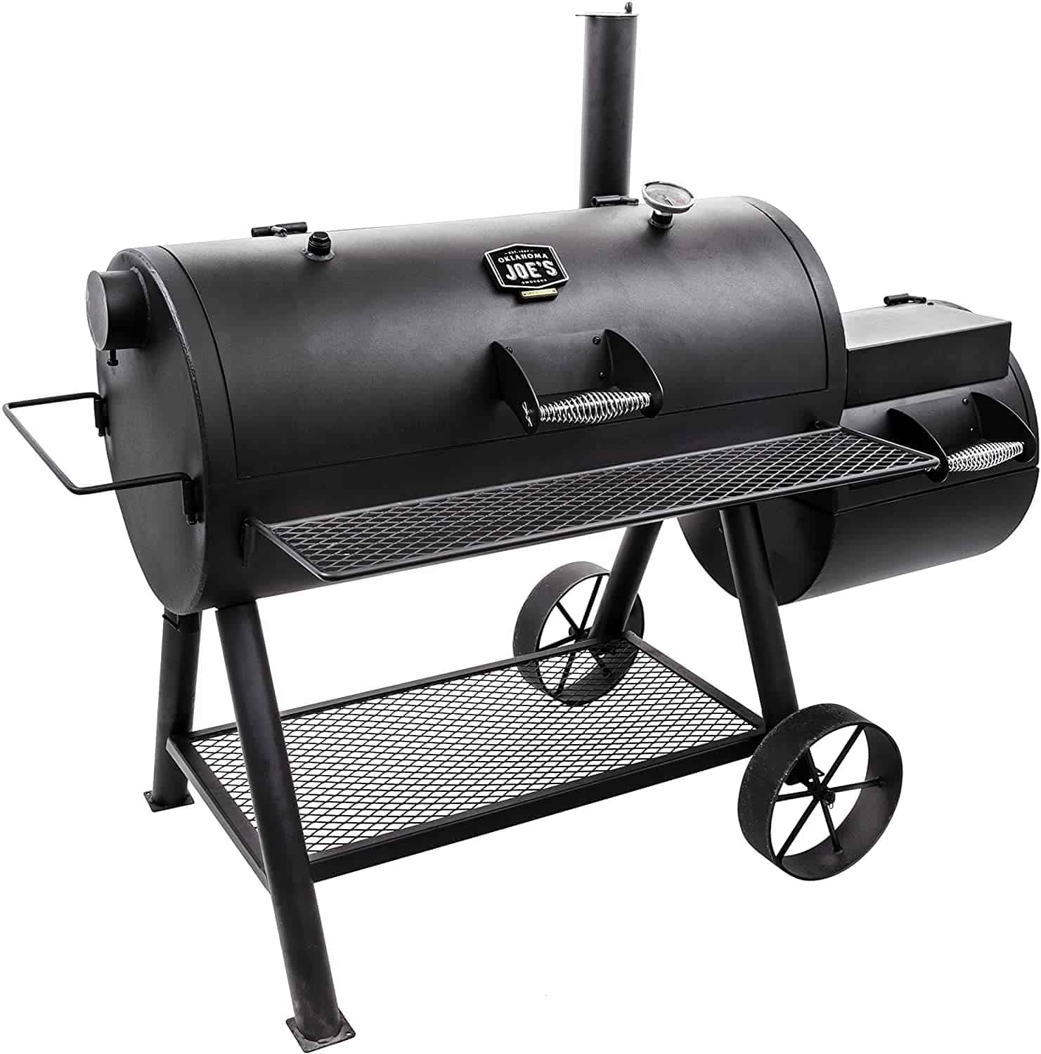 Best reverse flow smoker with baffle plate: Oklahoma Joe's Longhorn