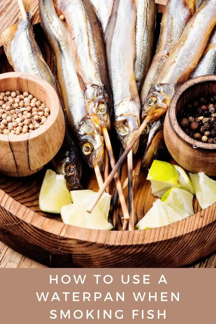 Fish on sticks ready to be smoked
