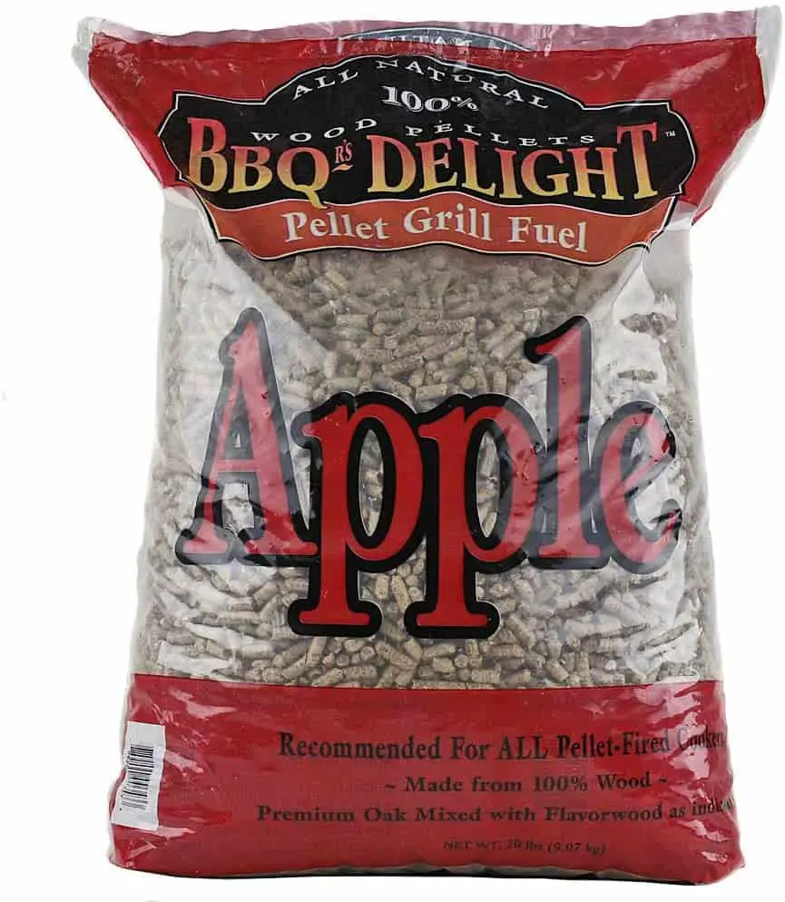 BBQr's Delight Apple Sabor fumar pellets de barbacoa