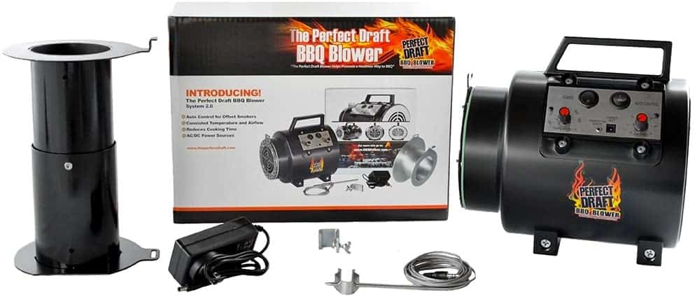 พัดลมสูบบุหรี่ที่ดีที่สุดที่ยึดติดกับ Firebox: Perfect Draft Fan Air Blower