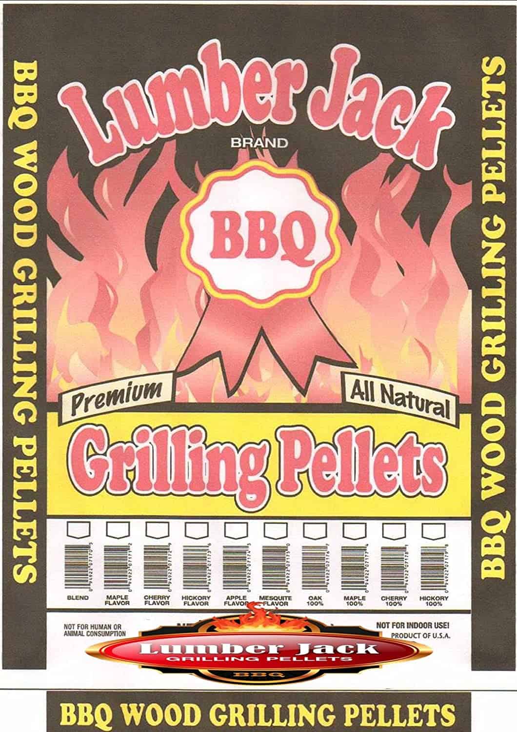 Lumber Jack Apple Blend BBQ Grilling Pellets