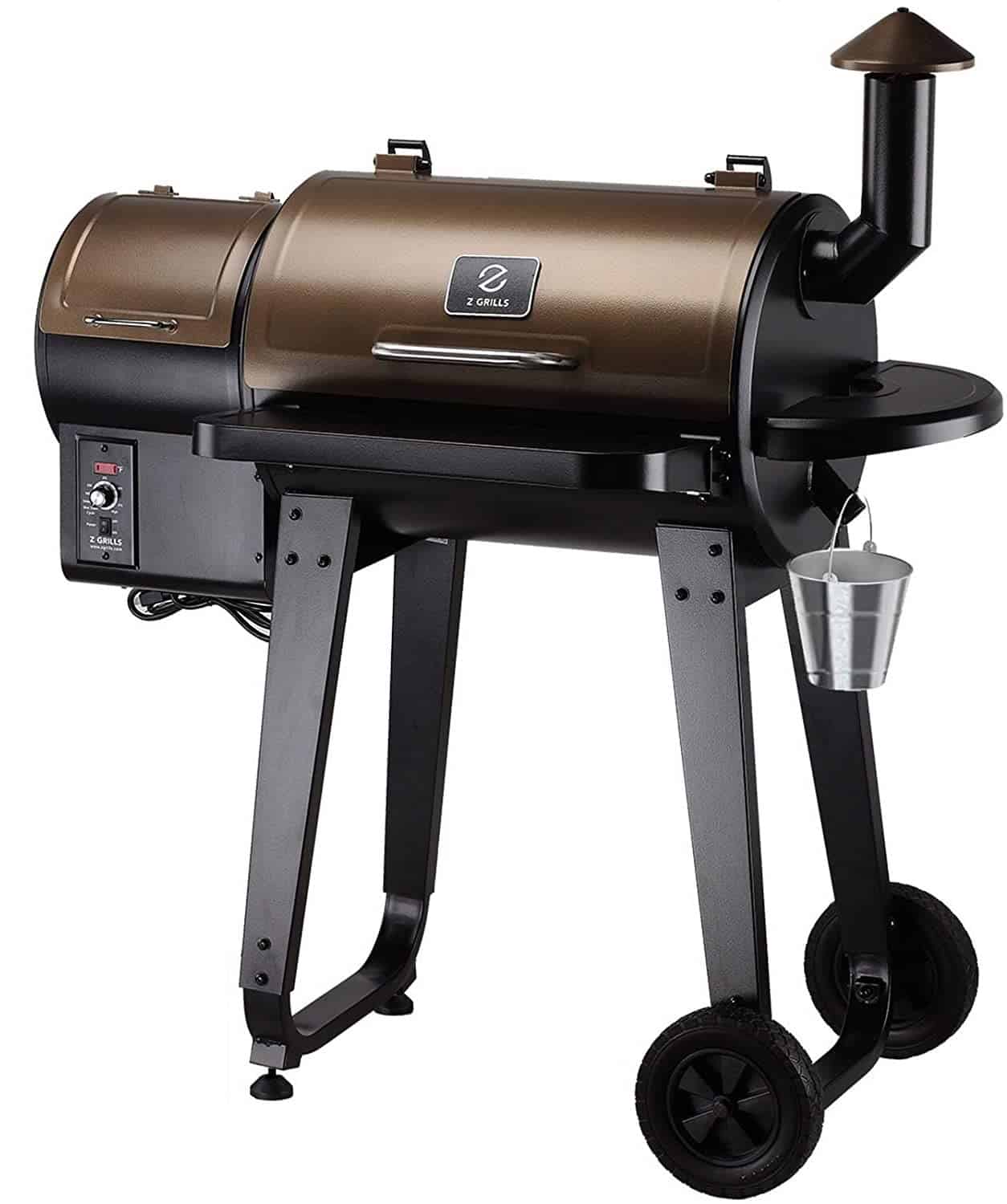 Pinakamahusay na pellet grill at pinakamahusay sa Bluetooth- Z GRILLS Wood Pellet Grill at Smoker