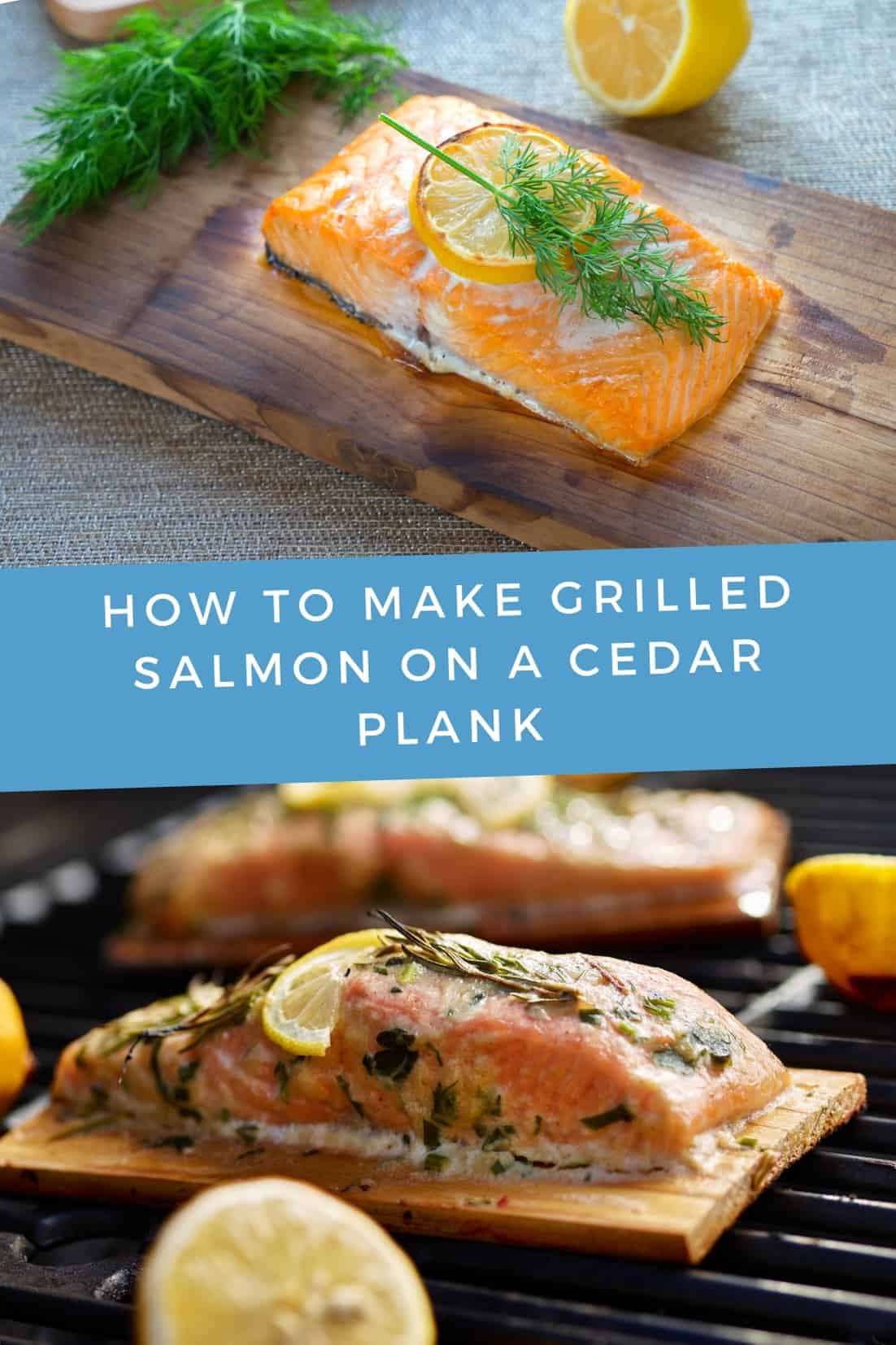 How to make Grilled salmon on a cedar plank