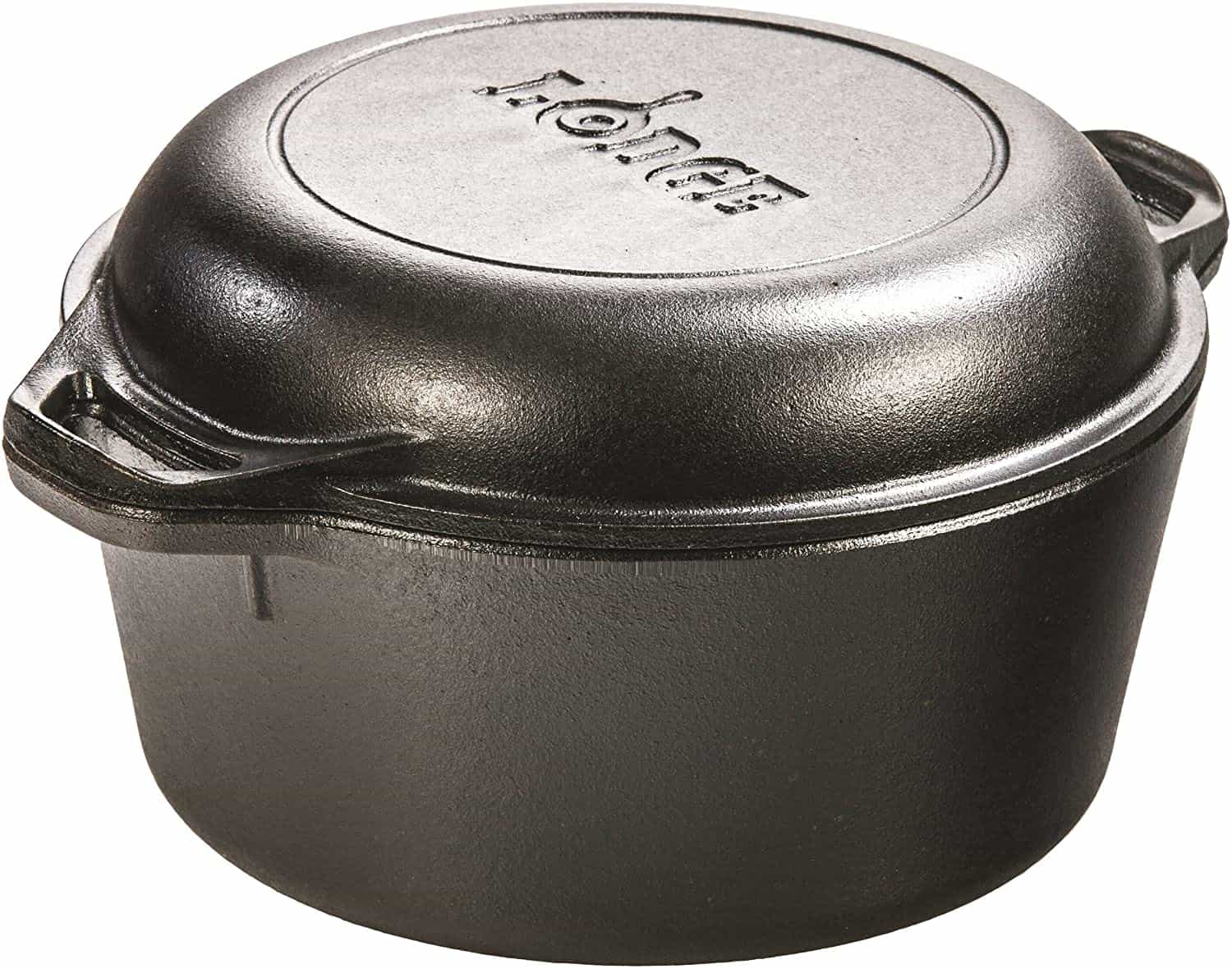 Best Double Dutch Oven: Lodge Pre-Seasoned