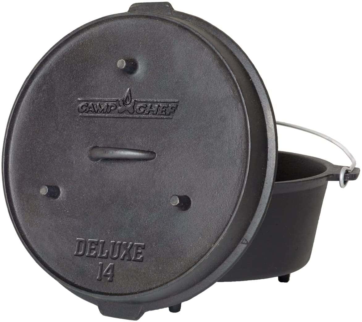 Pinakamahusay na Malaking Panlabas na Dutch Oven Camp Dutch Oven: Camp Chef 12QT