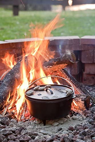 Beste Deep Camp Dutch Oven: Lodge 8 quart