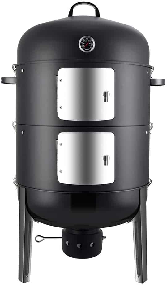 Mid-range BBQ Smoker: Realcook Steel Charcoal