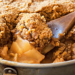 Camp Dutch Oven apple crisp recipe