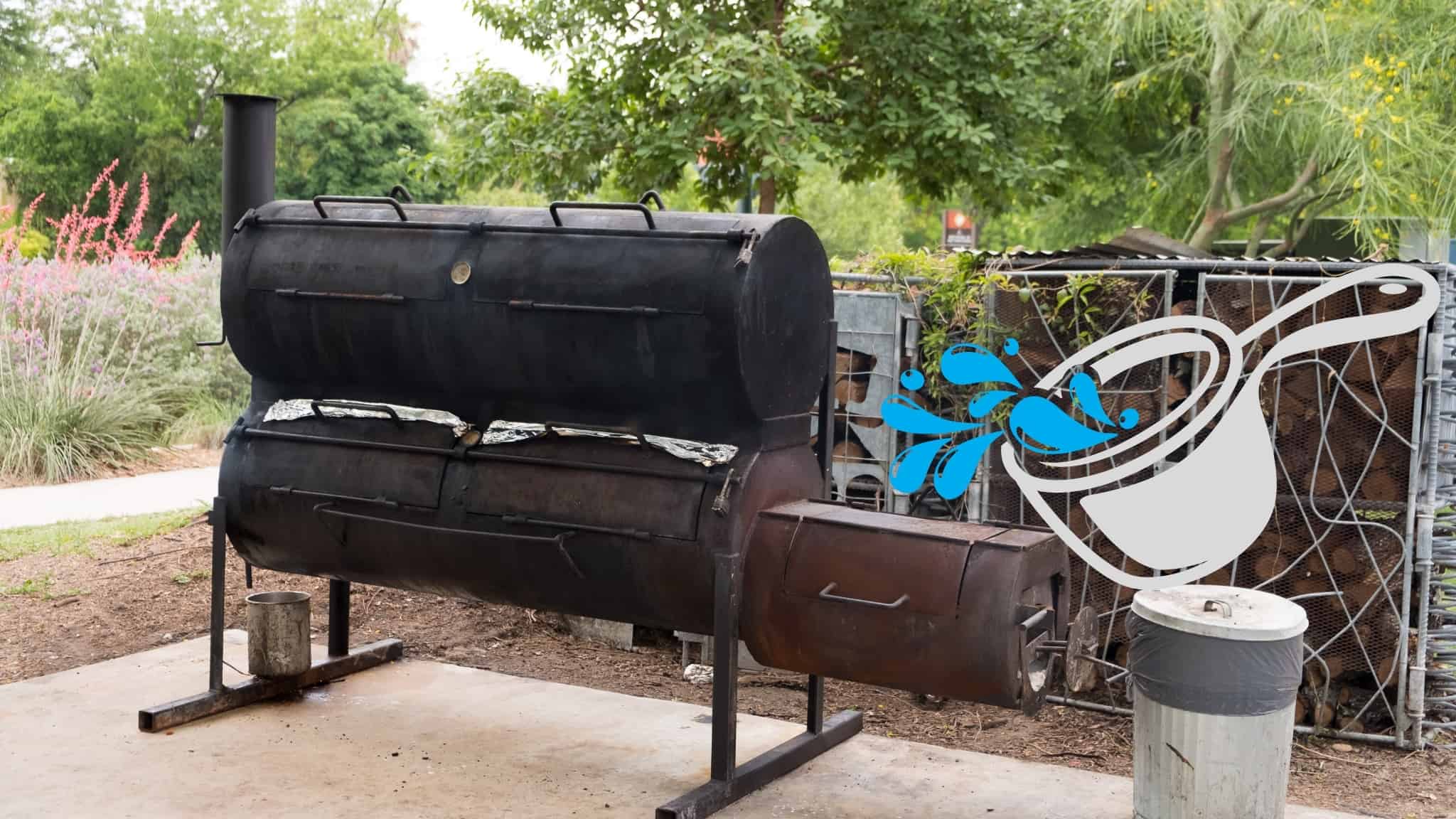 Why does you use a water pan when bbq smoking