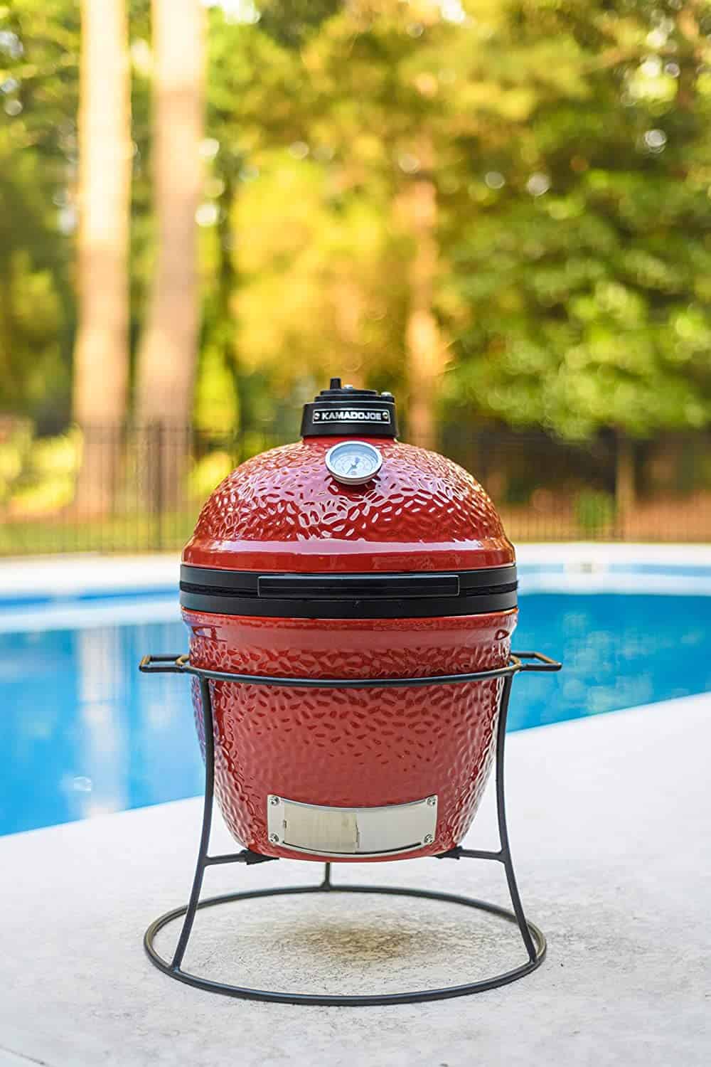 La mejor parrilla kamado para uso diario Kamado Joe Jr. KJ13RH Charcoal Grill