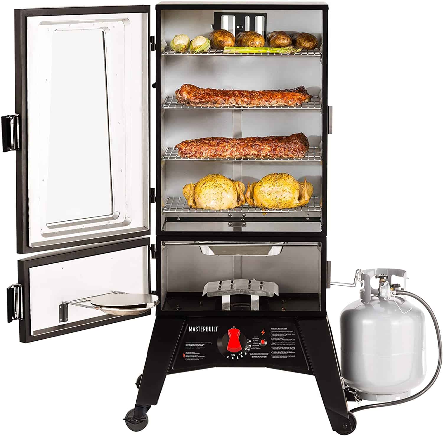 Best propane smoker for beginners- Masterbuilt MB20051316