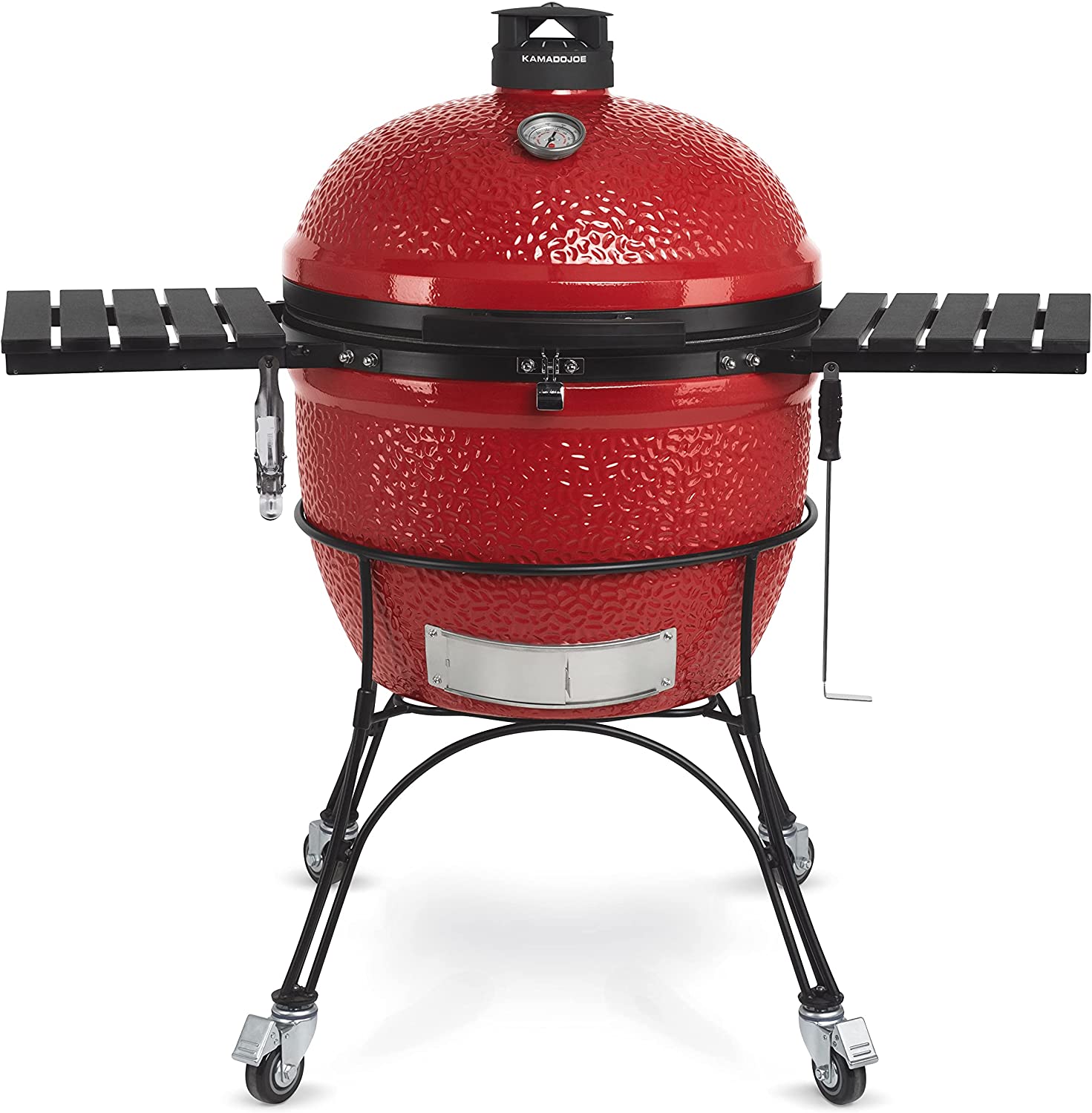 Kamado Joe BJ24RHC Big Joe II Grill węglowy - elektryczny palacz vs kamado