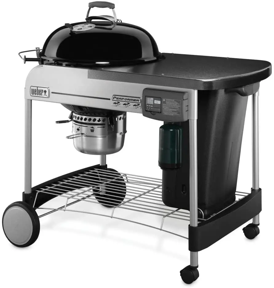 Labākie piederumi un funkcionalitāte par cenu: Weber Performer Deluxe