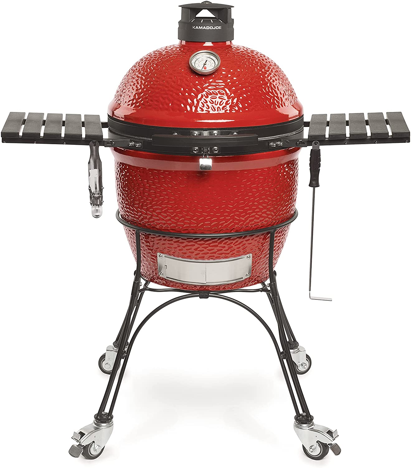 Best charcoal grill for smoking AND grilling- Kamado Joe Classic II