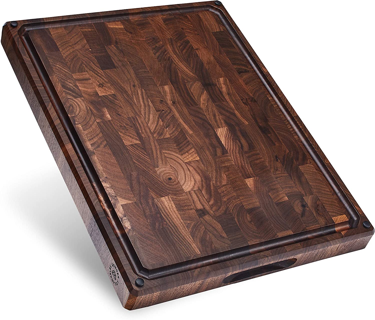 La mejor tabla de cortar para fumar: Sonder La Thick Walnut Wood