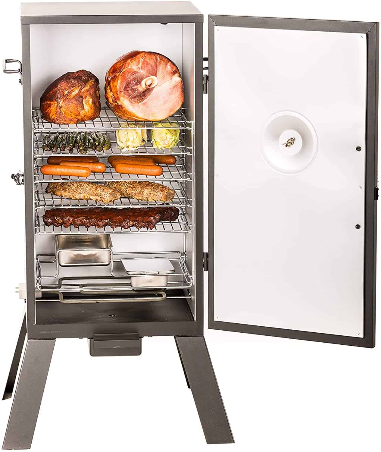 Best electric smoker for ribs (for beginners)- Masterbuilt MB20070210