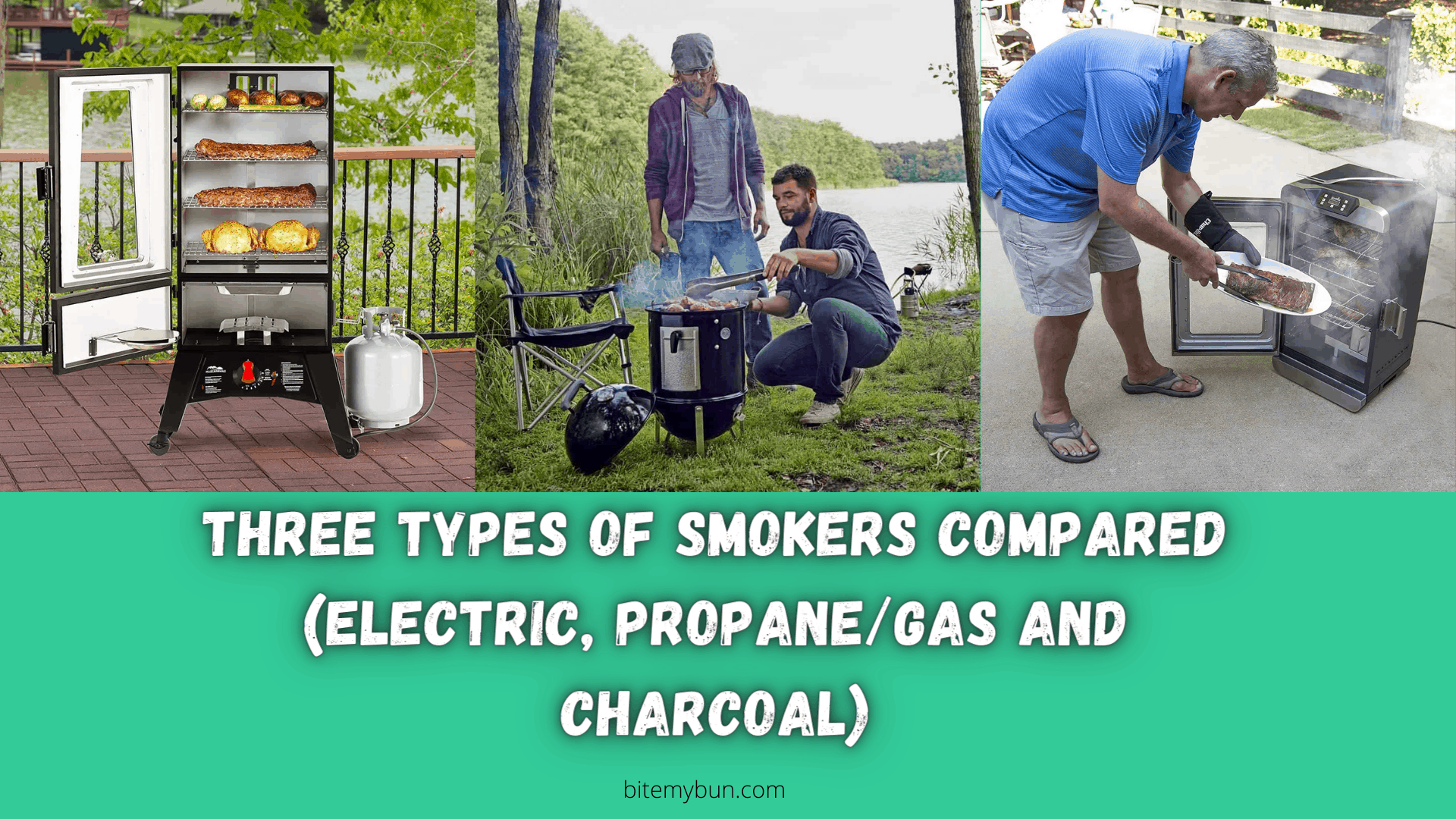Electric vs propane gas vs charcoal smoker | In-depth comparison