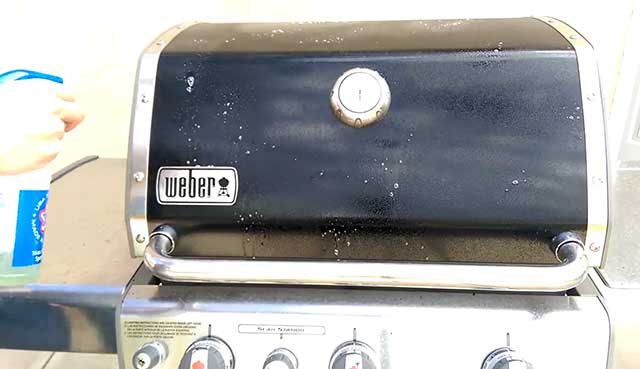 วิธีทำความสะอาด Weber-Gas-Grill