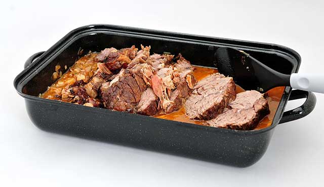 Leftover-Brisket-in-Slow-Cooker