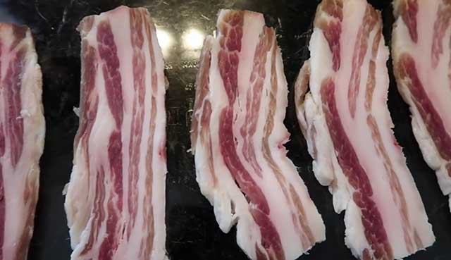 fatia de bacon