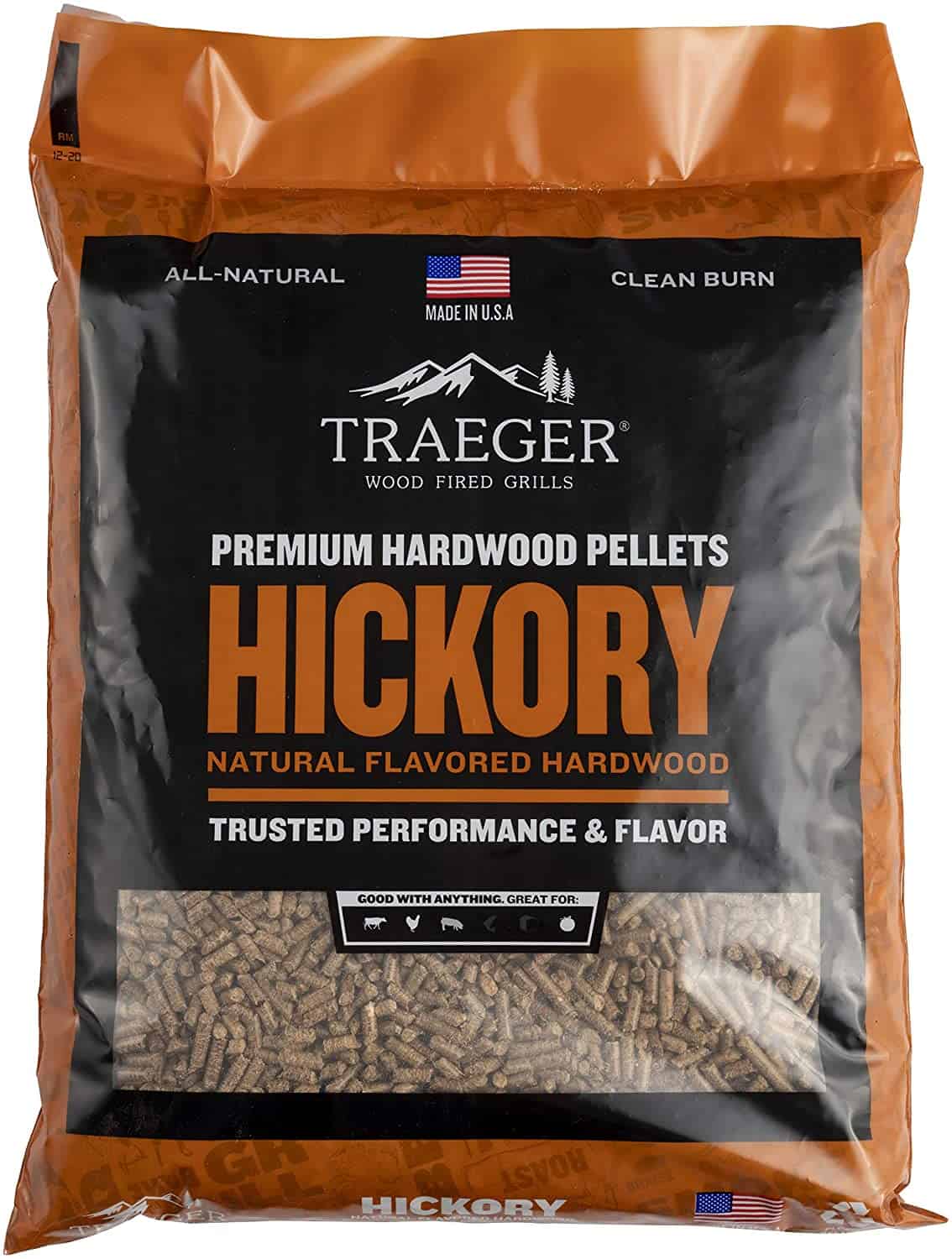 Best wood pellets for making your own mix- Traeger 100% All -Natural Hardwood