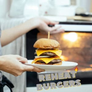 Cómo recalentar hamburguesas en el horno.