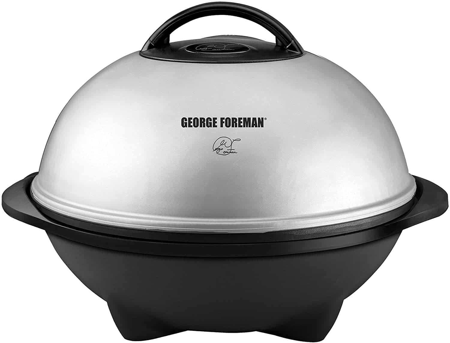 최고의 '건강한' 전기 그릴 - George Foreman 15 - 스탠드 없이 서빙