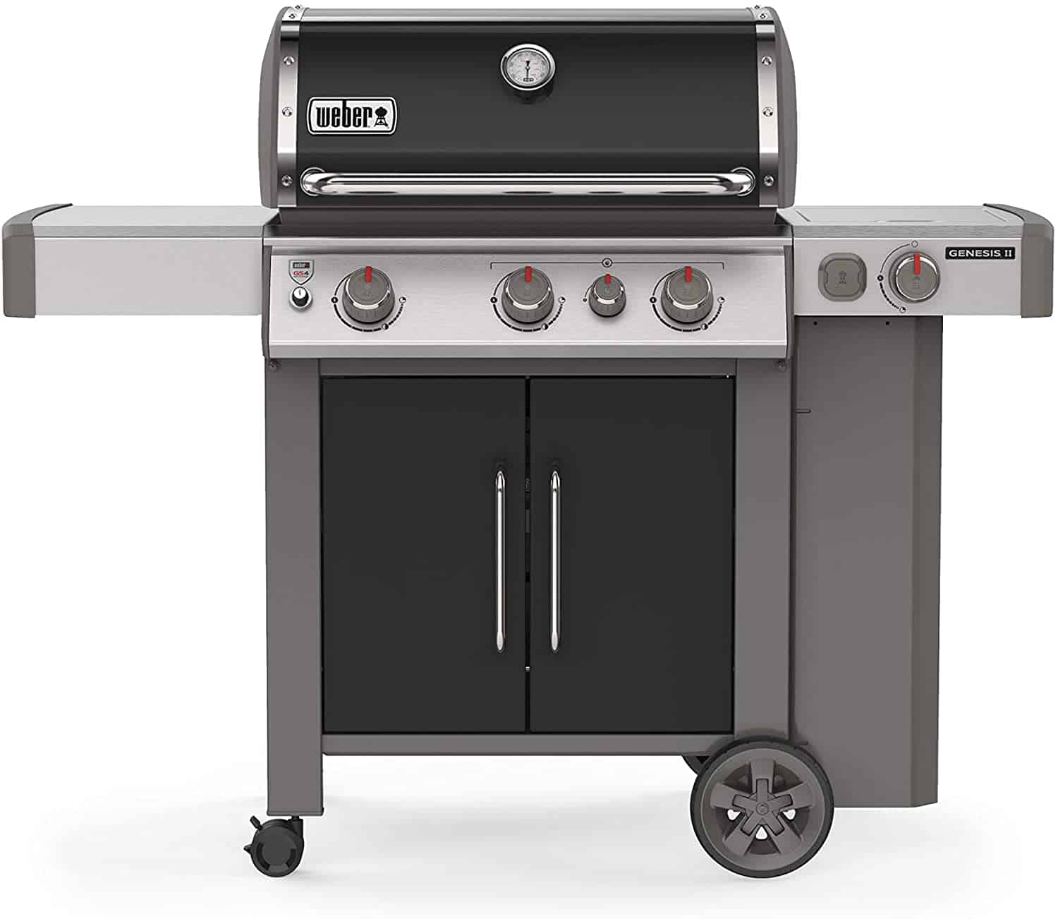 Beste 3-brenner gassgrill for tilbehør- Weber Genesis II E-335