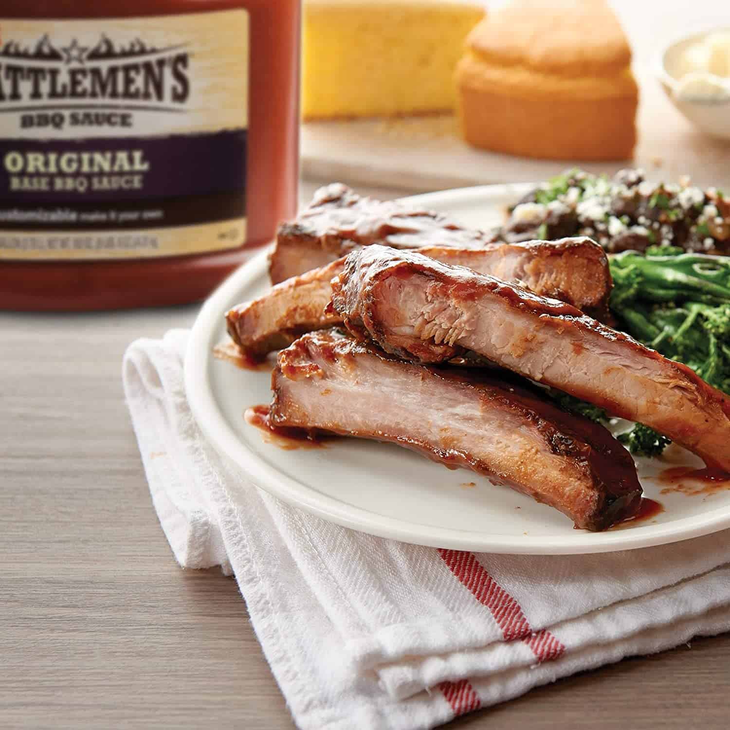 Meilleure sauce barbecue de base - Cattlemen's Original Base sur la table