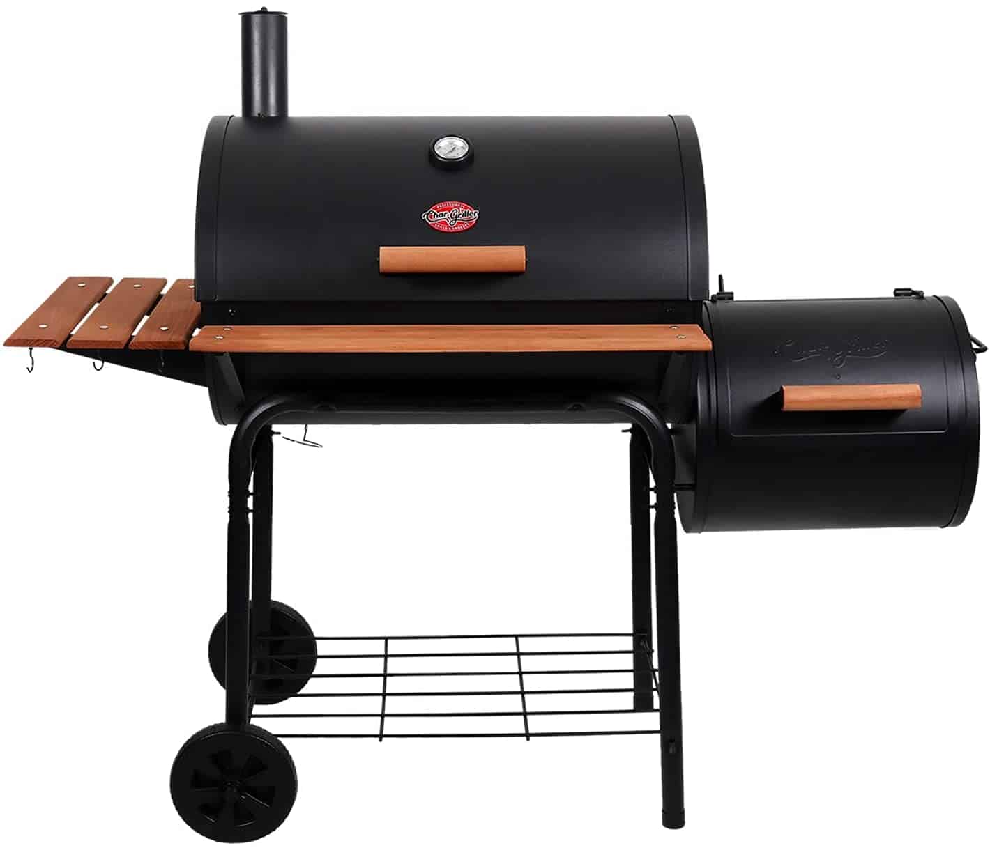 Ahumador horizontal offset con el mejor presupuesto: Char-Griller Smokin Pro