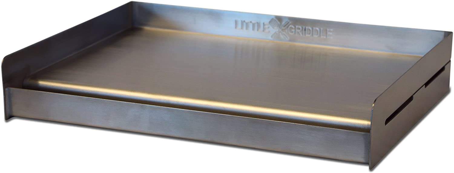 Best griddle for your existing grill- Little Griddle Sizzle-Q SQ180