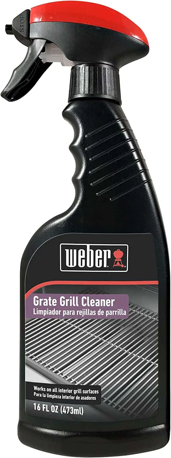 用於一般清潔和溢出的最佳烤架清潔劑 - Weber Grill Cleaner Spray