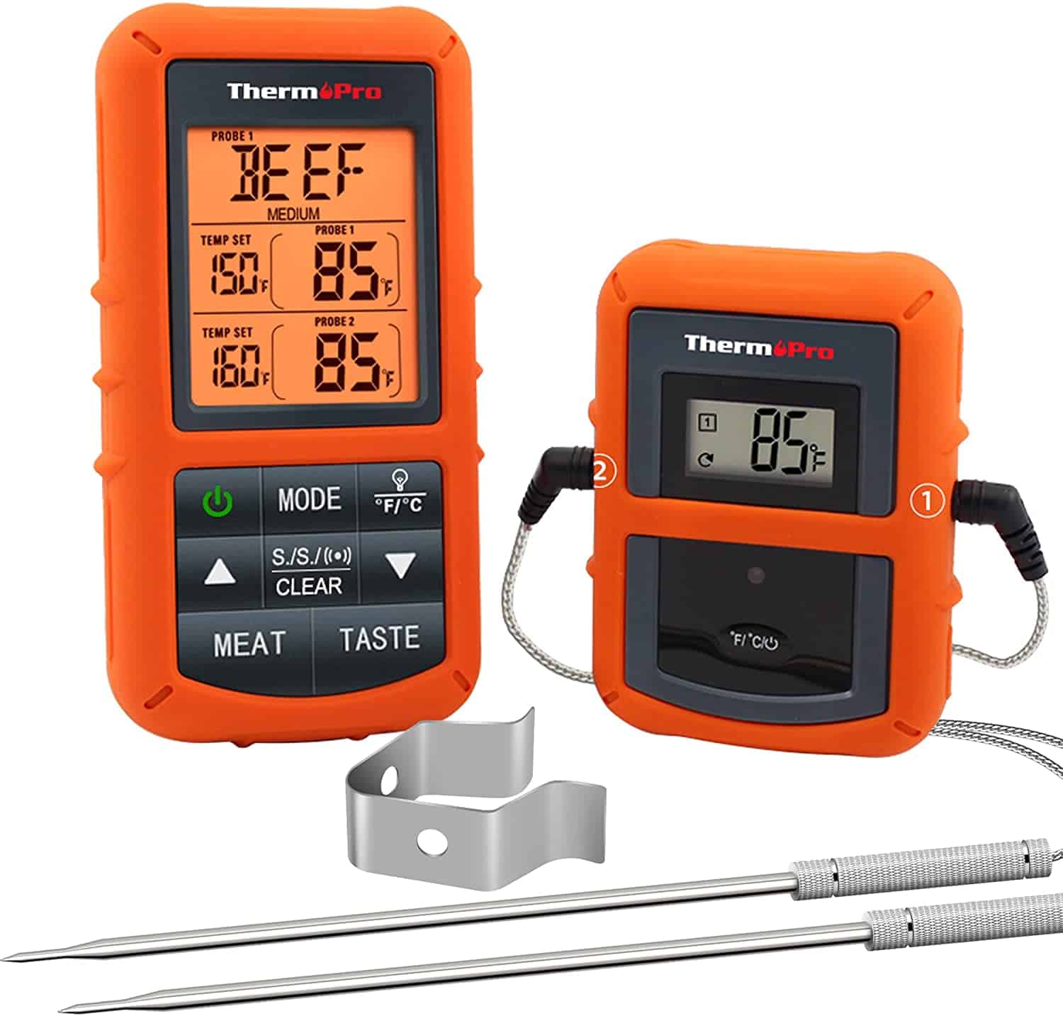 เทอร์โมมิเตอร์แบบปล่อยทิ้งไว้ที่ดีที่สุด - ThermoPro TP20