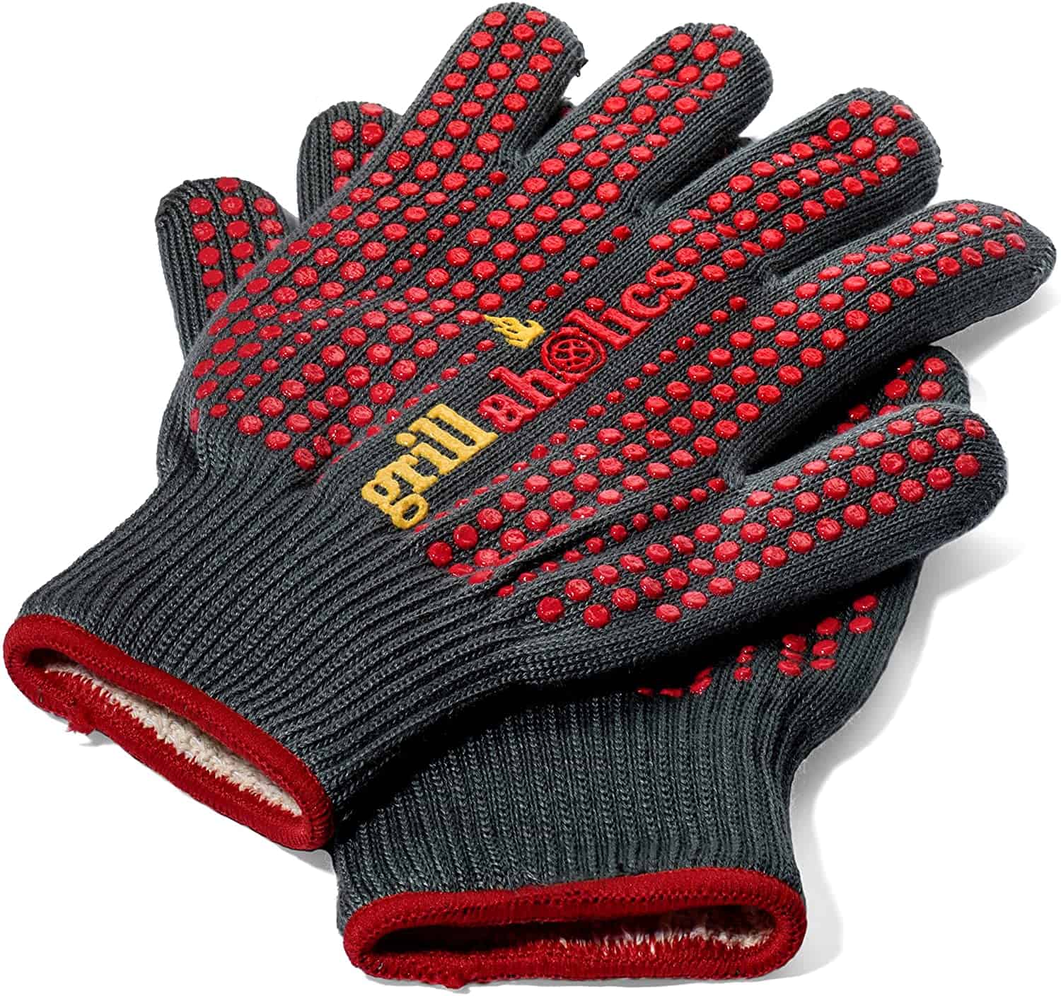 Best silicone BBQ gloves- Grillaholics Silicone Barbecue Gloves
