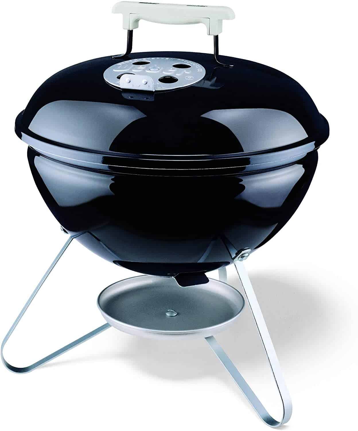 Best small charcoal grill for mobility- Weber Smokey Joe