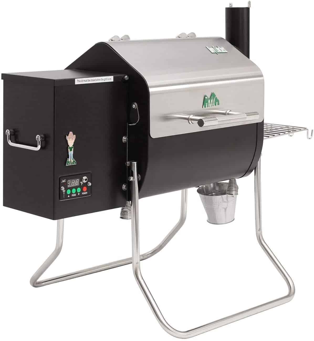 Best small pellet grill for smoking and grilling- GMG Davy Crockett